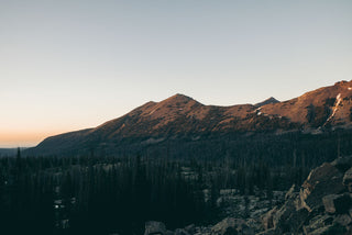 The Utah backcountry at sunset.