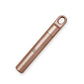 The Randolph EDC keychain cache in rose gold and black.