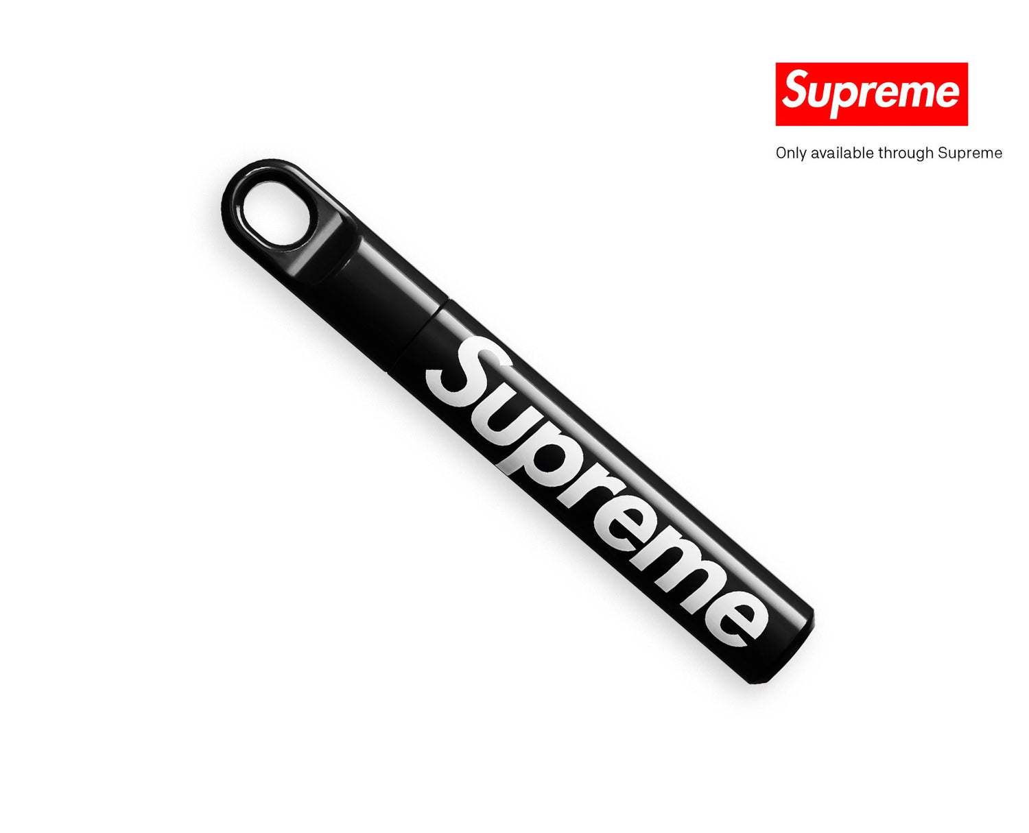 The Supreme Randolph EDC cache in black.