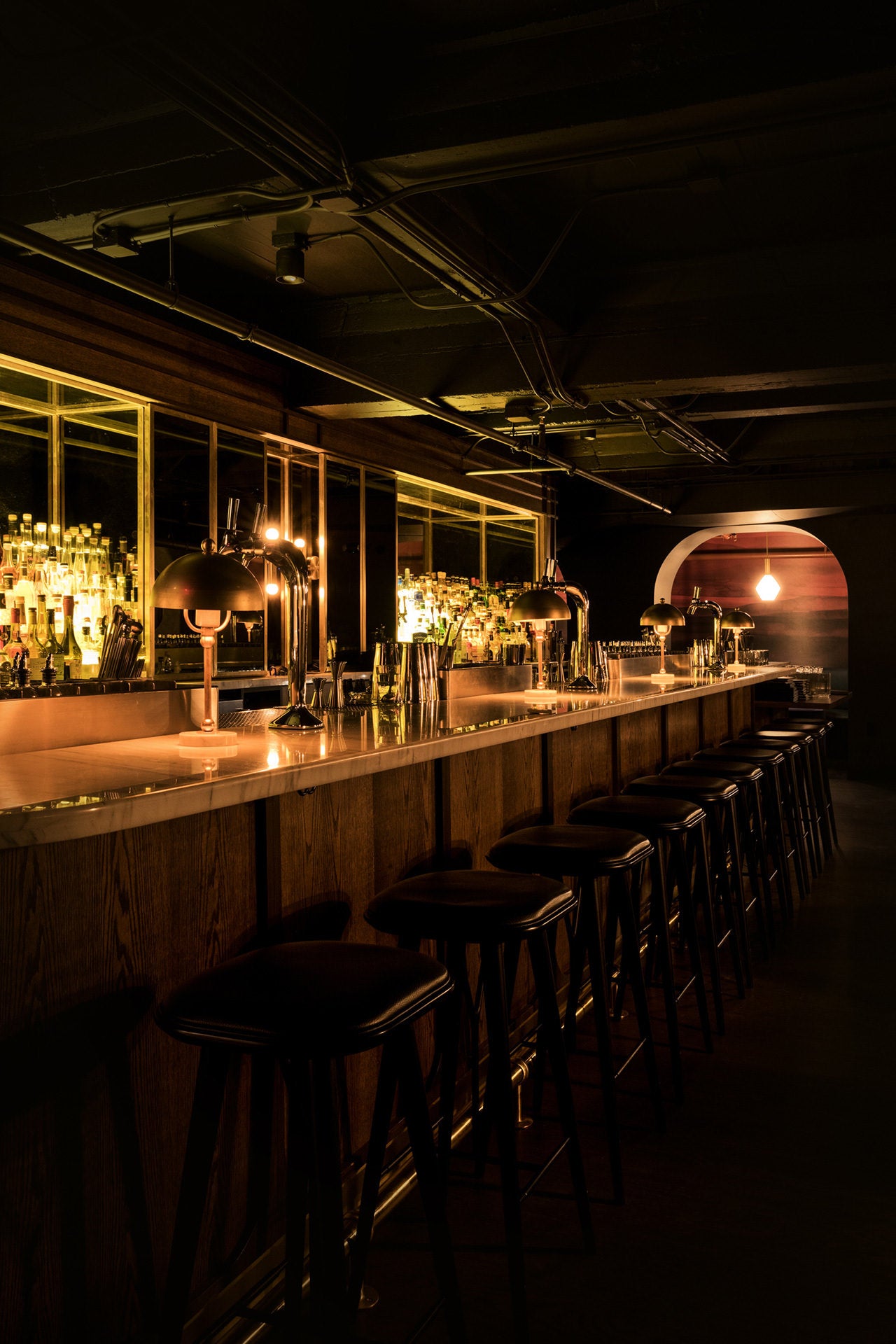 The Death & Co bar in Los Angeles, California.