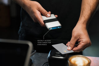 Quickly access your cards for purchases.