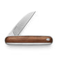 The Pike classic edc gentlemens slip lock pocket knife with rosewood handle and stainless steel blade