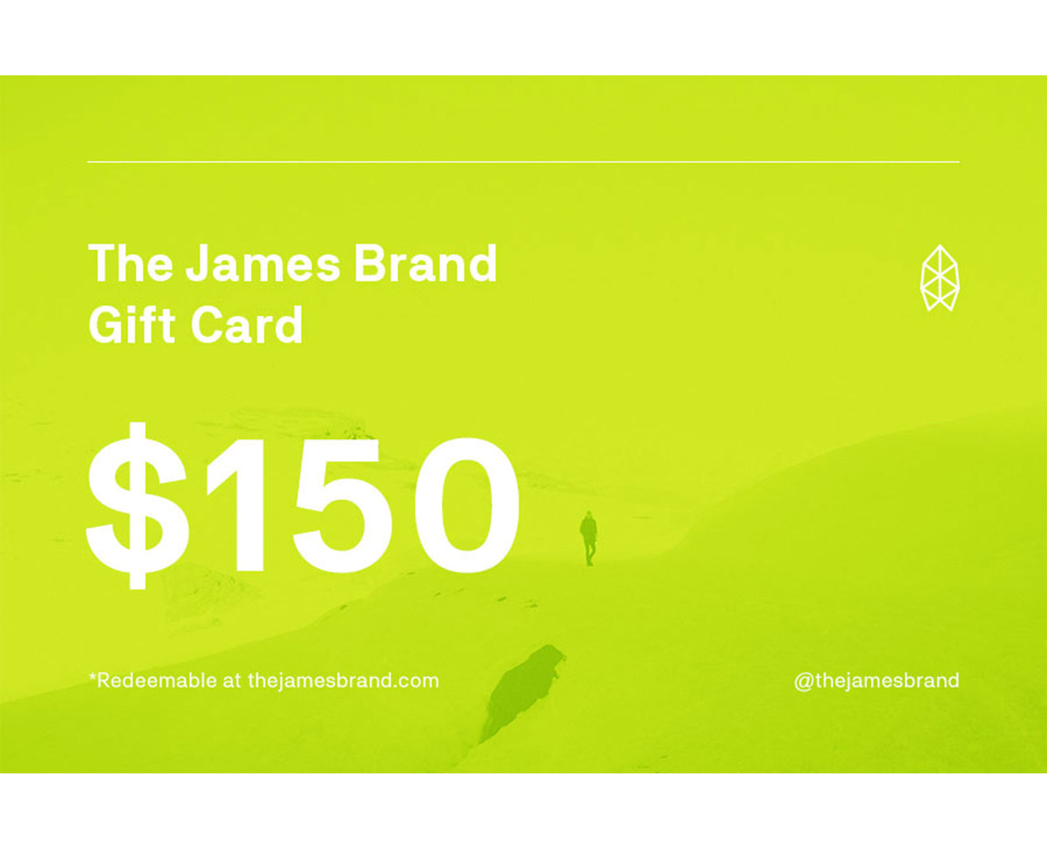The TJB $150 gift card.