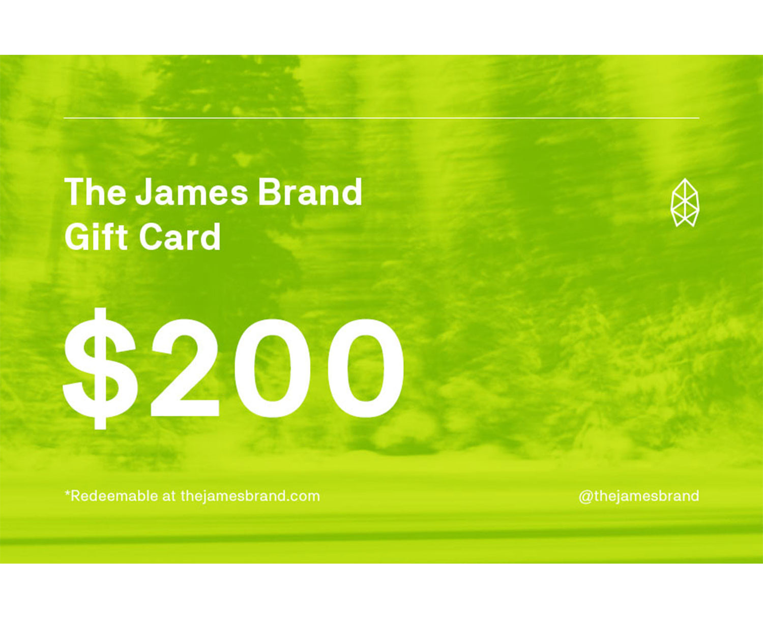 The TJB $200 gift card.