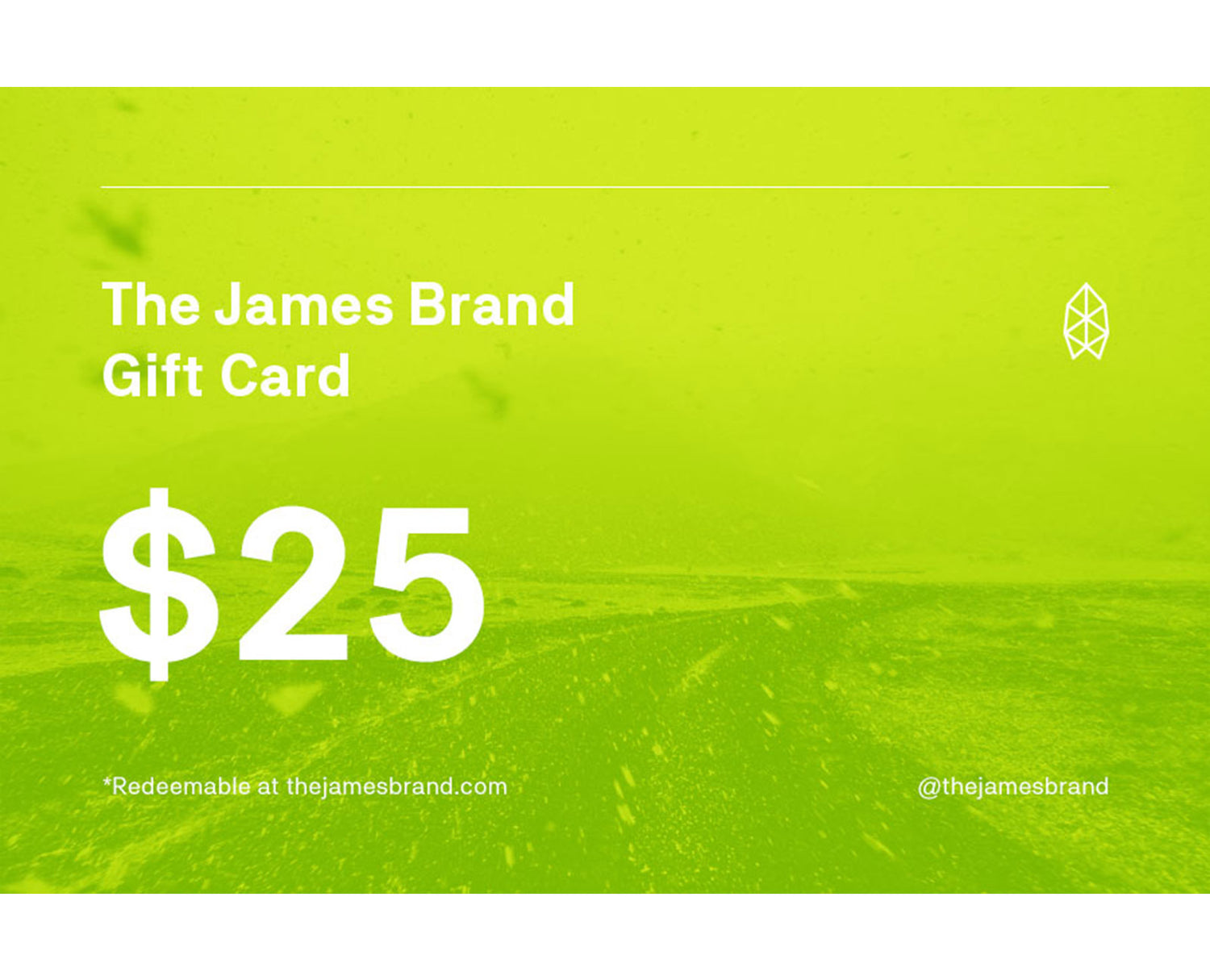 The TJB $25 gift card.