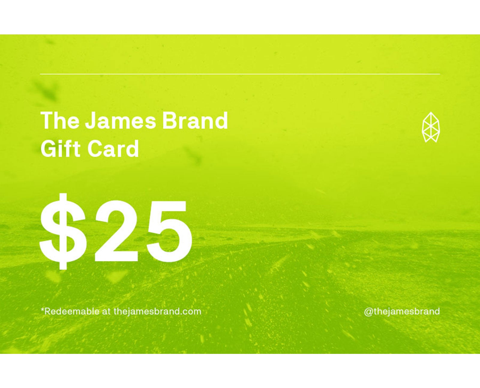 The TJB $25 gift card.