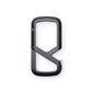 The Mehlville EDC keychain carabiner in space gray